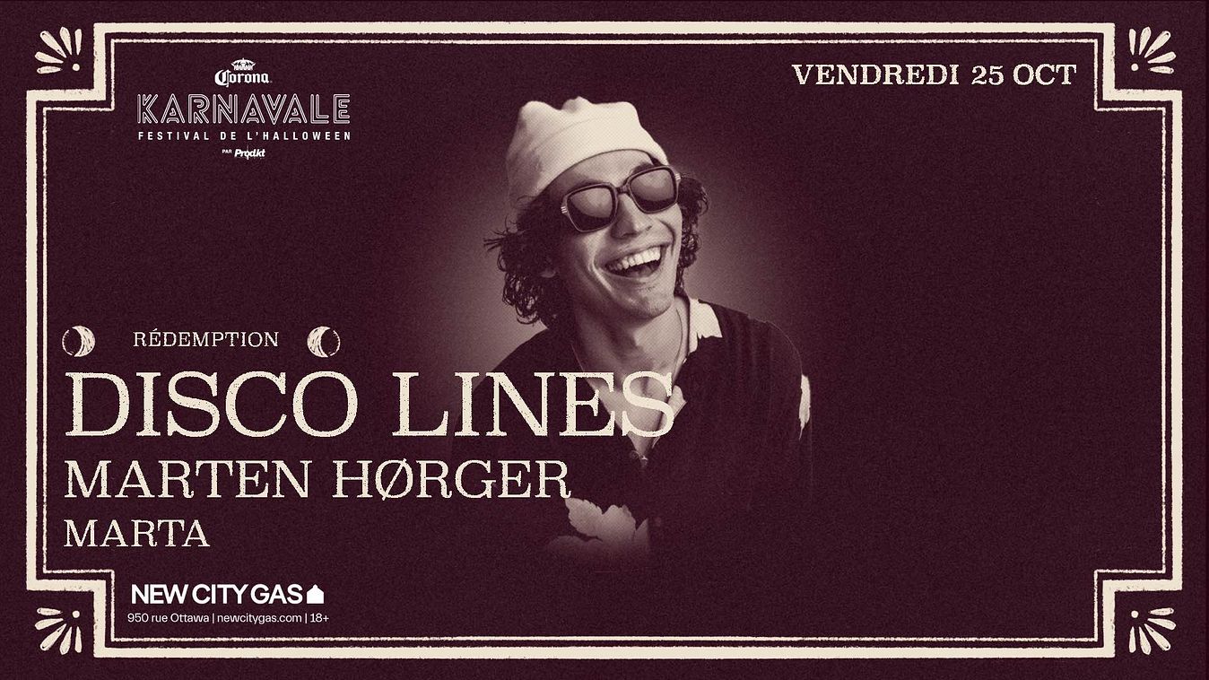 Disco Lines, Marten Hørger